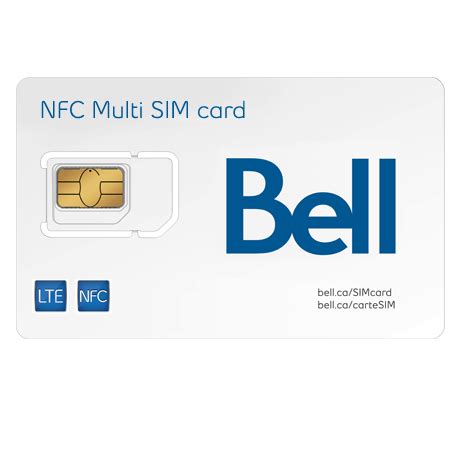 bell lte nano nfc sim card|bell mobile sim card canada.